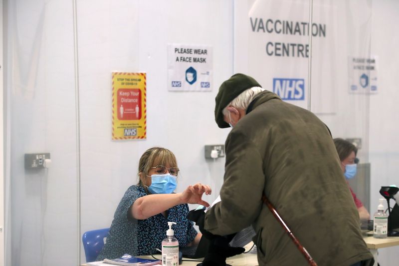 COVID-19 vaccinations in Blackburn