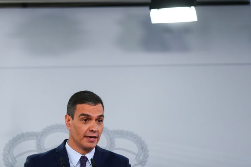 Spain’s PM Sanchez presents the economic recovery plan after the