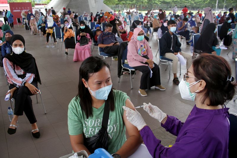 Mass COVID-19 vaccination program for teachers in Makassar