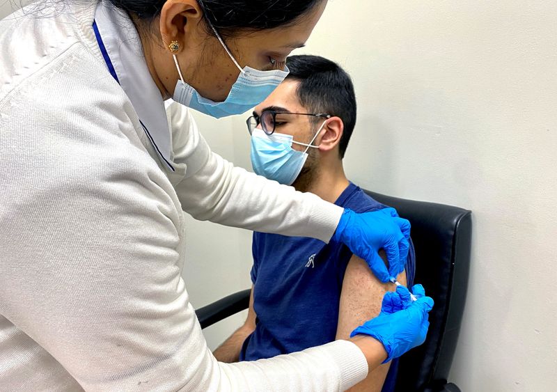 FILE PHOTO: Dubai aims to vaccinate 70% of population by