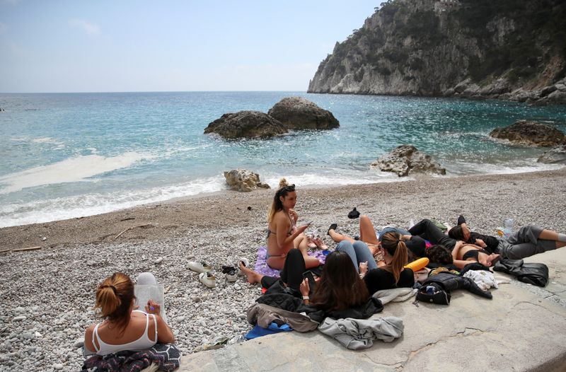 Glamorous island of Capri awaits the return of tourists and