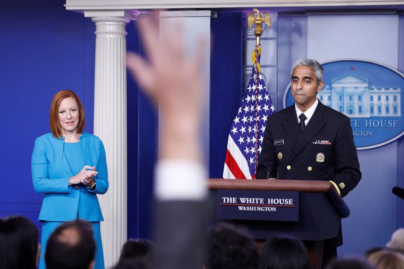 White House Press Secretary Jen Psaki holds a news confrence