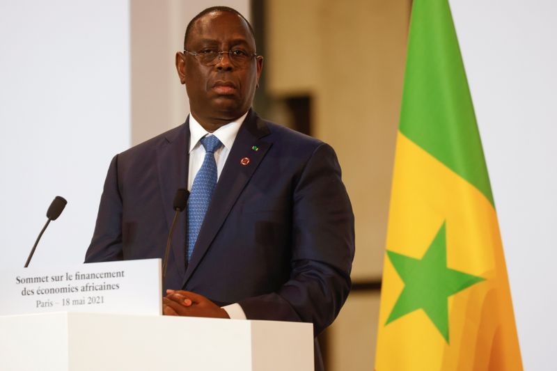 FILE PHOTO: Financing of African Economies summit in Paris