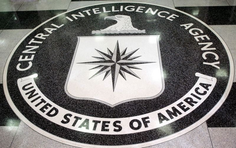 FILE PHOTO: The logo of the U.S. Central Intelligence Agency