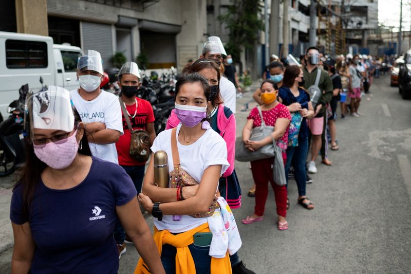 FILE PHOTO: Coronavirus outbreak (COVID-19) in Manila, Philippines