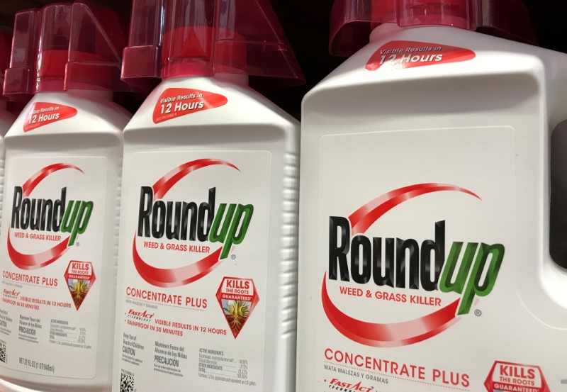 FILE PHOTO: Bayer unit Monsanto Co’s Roundup shown for sale