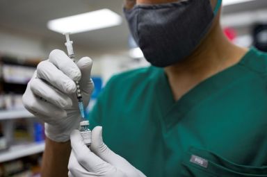 COVID-19 vaccine booster dose administered in Schwenksville