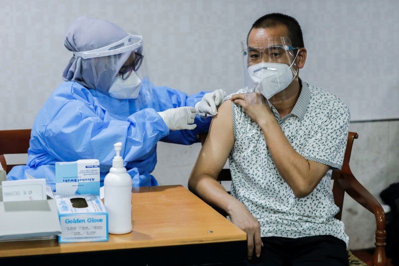 Vaccination program against COVID-19 for foreigners in Jakarta