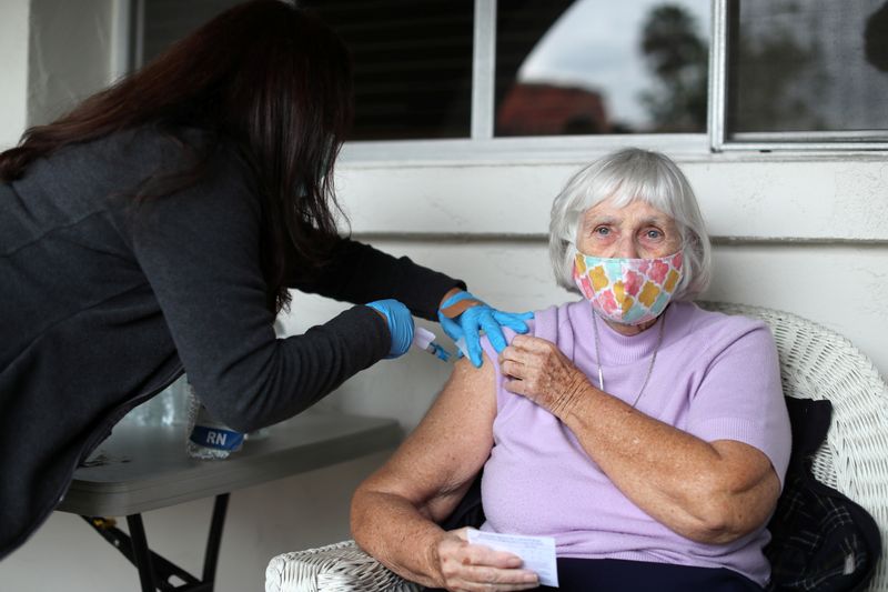 COVID-19 vaccination drive for retired nuns at the Sisters of