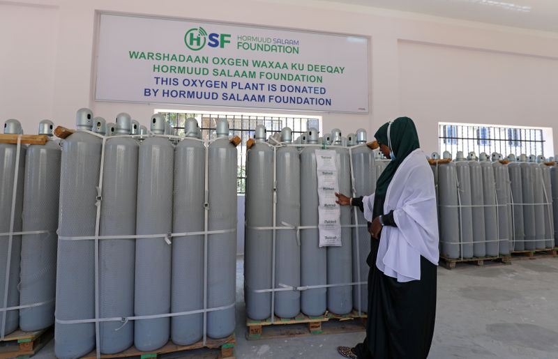 Somalia installs first public oxygen plant in Mogadishu