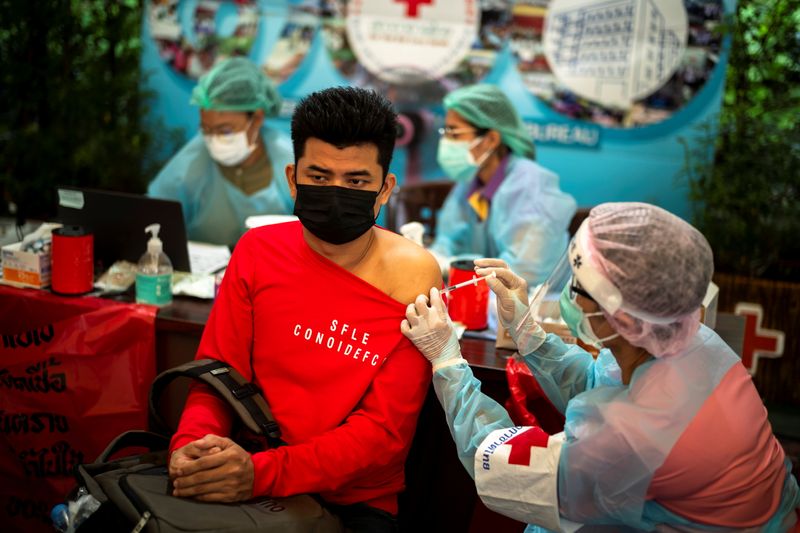 Thailand’s Red Cross steps in to vaccinate migrant workers