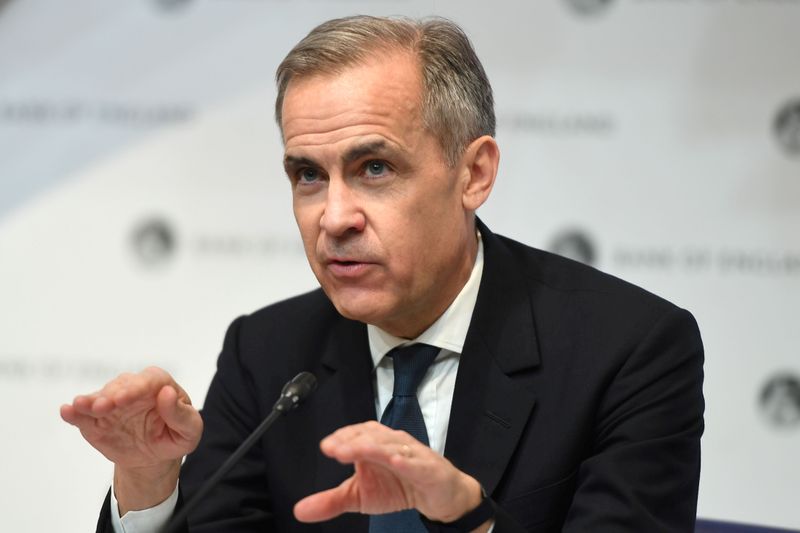FILE PHOTO: Mark Carney, Governor of the Bank of England