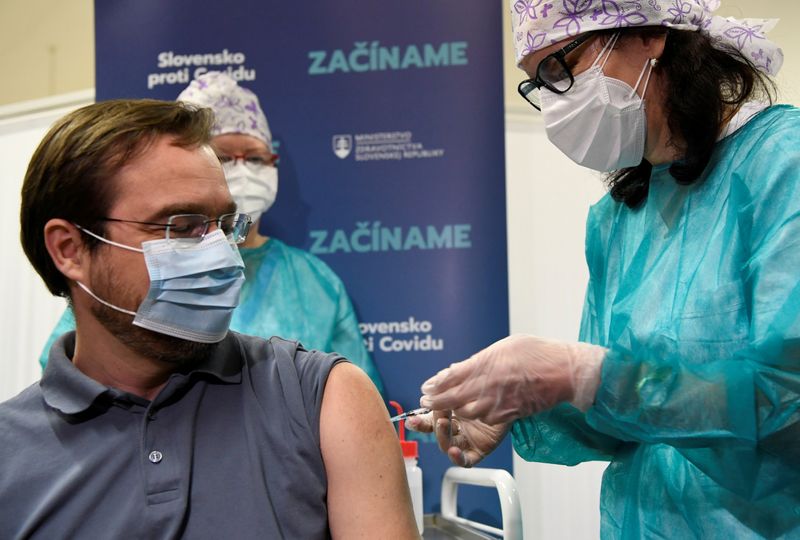 FILE PHOTO: The coronavirus disease (COVID-19) outbreak in Slovakia