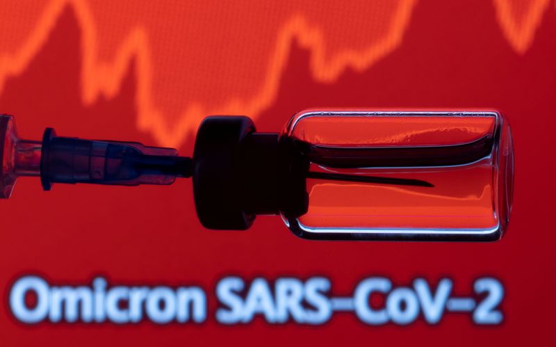 FILE PHOTO: A vial and a syringe are seen in