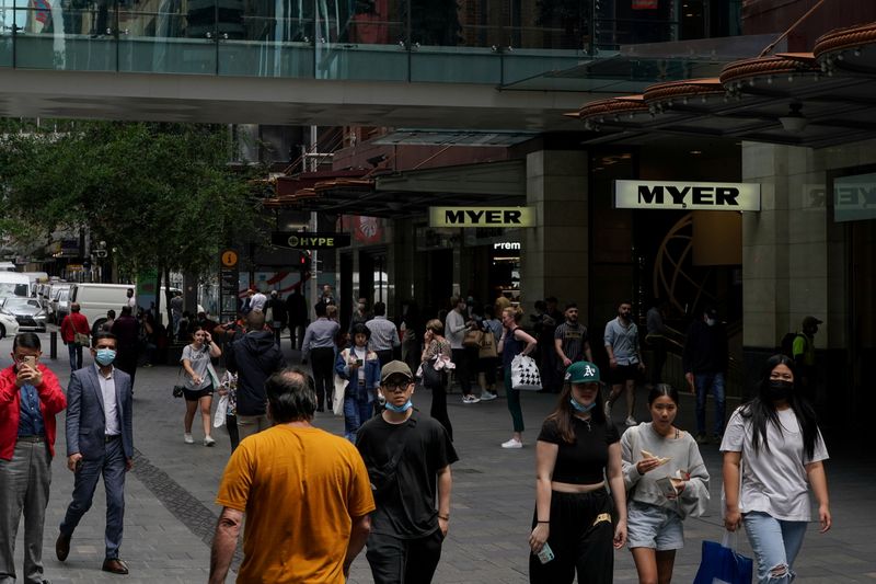 FILE PHOTO: The Sydney city centre as New South Wales