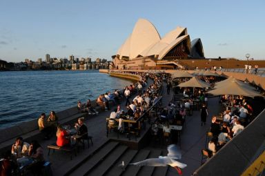 FILE PHOTO: COVID-19 lockdown orders eased in Sydney