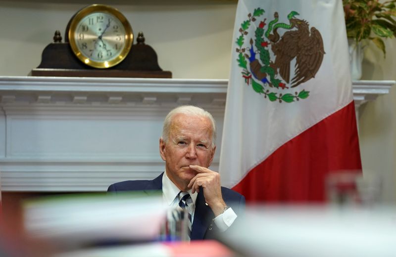 Biden has a virtual meeting with Mexico President Andres Manuel