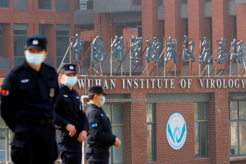 FILE PHOTO: FILE PHOTO: WHO team visits Wuhan Institute of