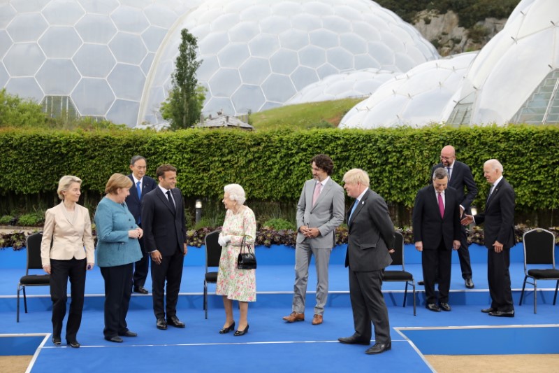 Reception at The Eden Project on the sidelines of the