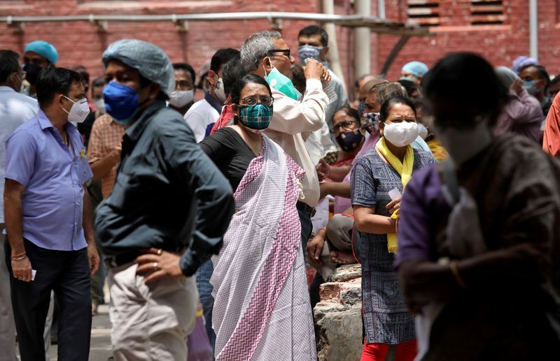 FILE PHOTO: COVID-19 vaccination in Kolkata