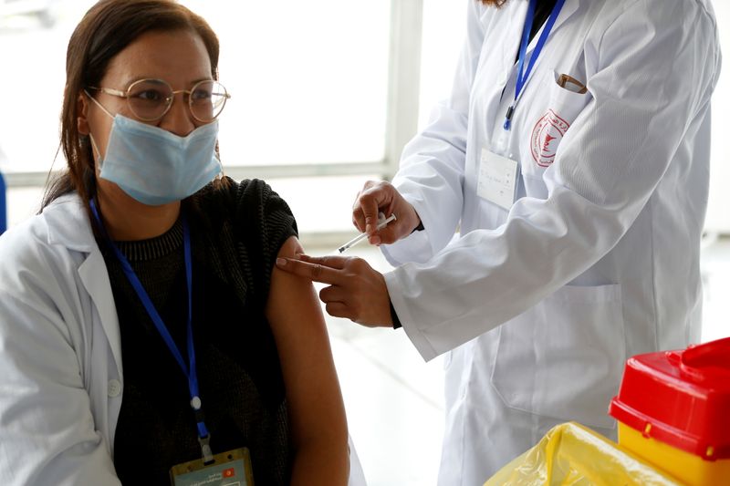 Tunisia starts COVID-19 vaccinations