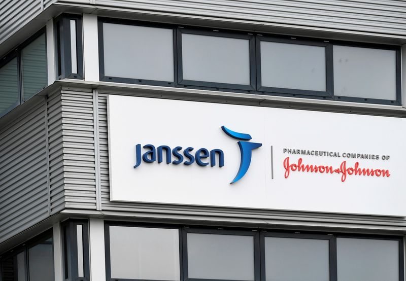 FILE PHOTO: Exterior of Johnson and Johnson’s subsidiary Janssen Vaccines