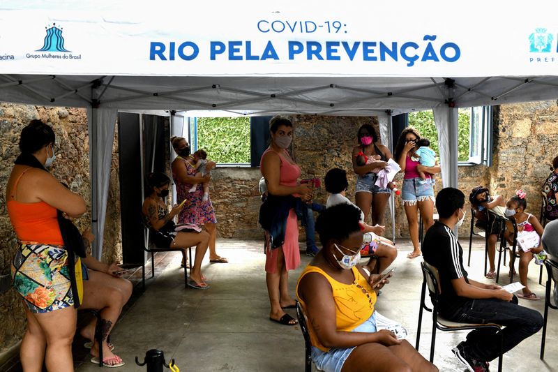 FILE PHOTO: Outbreak of the coronavirus disease (COVID-19) in Brazil