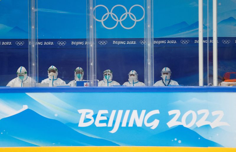 Preparations before the Beijing 2022 Winter Olympics in Beijing