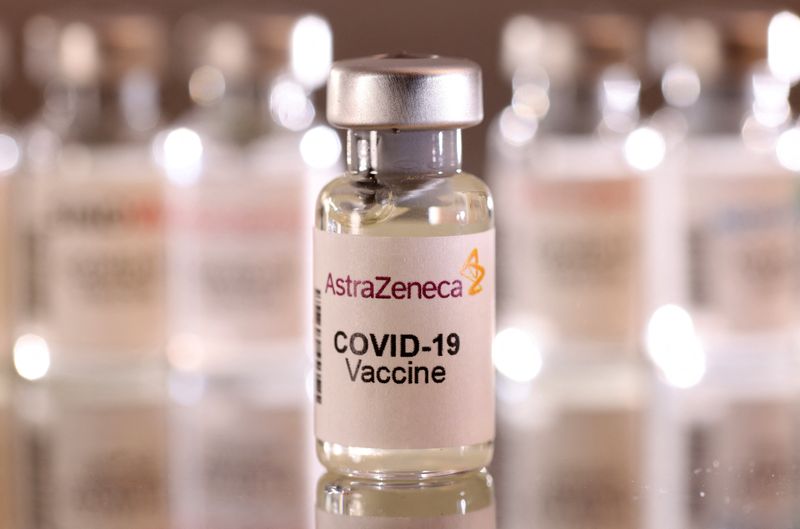 FILE PHOTO: Illustration of COVID-19 vaccine vial
