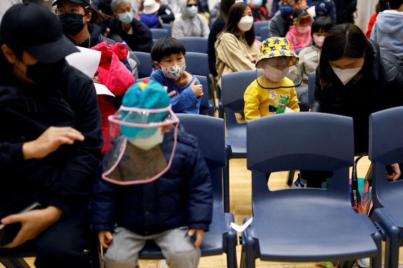 FILE PHOTO: COVID-19 outbreak in Hong Kong