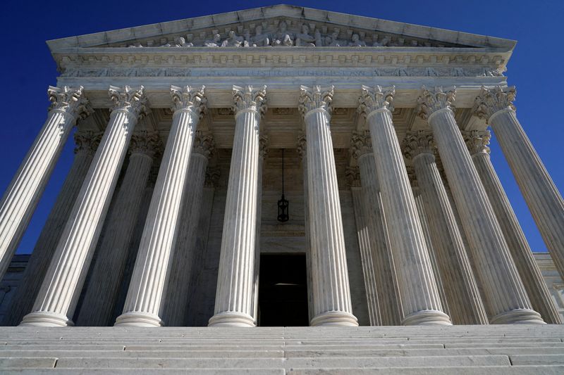 FILE PHOTO: The Supreme Court is seen in Washington