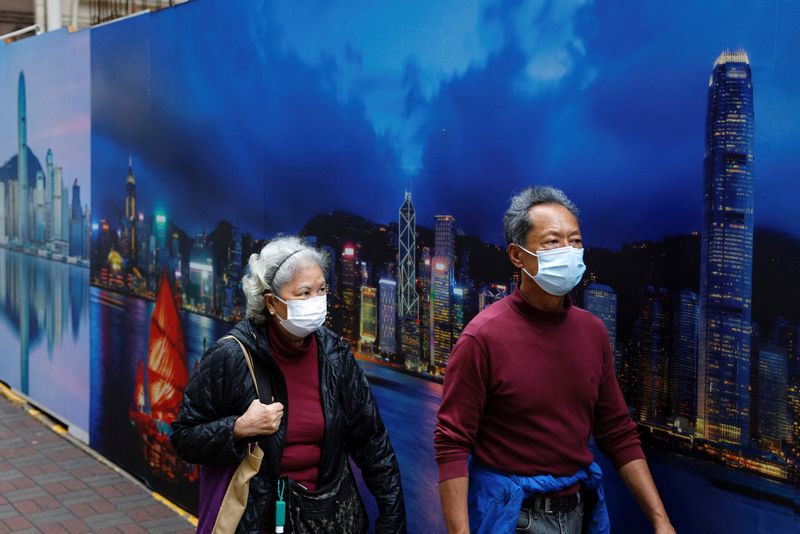FILE PHOTO: COVID-19 pandemic in Hong Kong