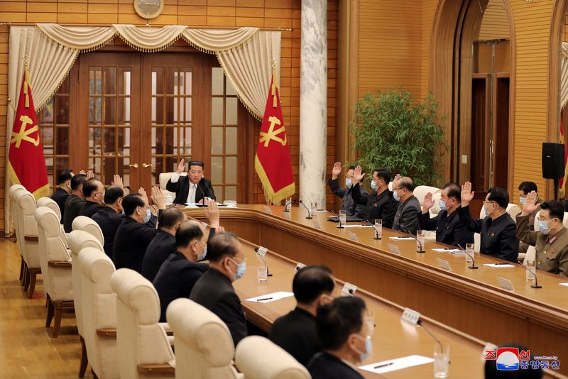 North Korean leader Kim Jong Un chairs a Worker’s Party