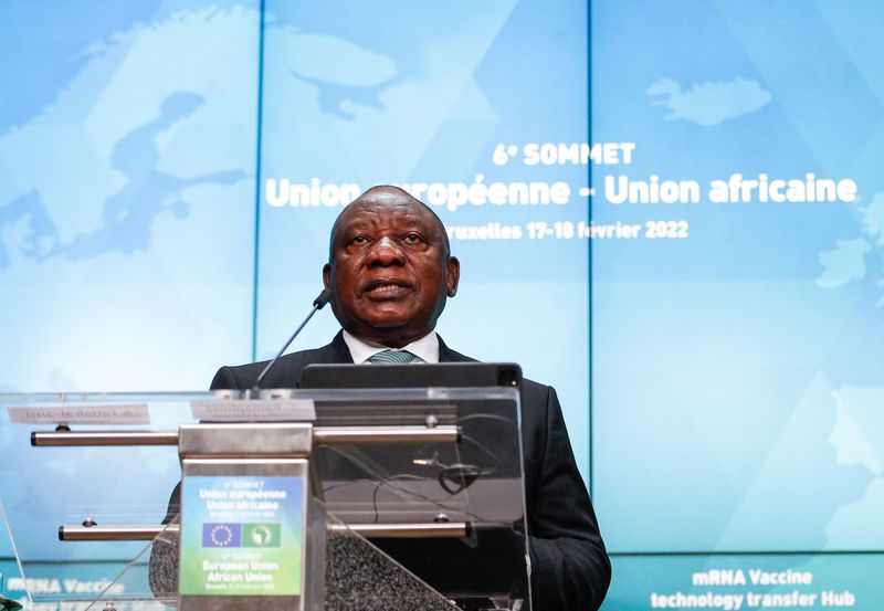 FILE PHOTO: European Union – African Union summit in Brussels