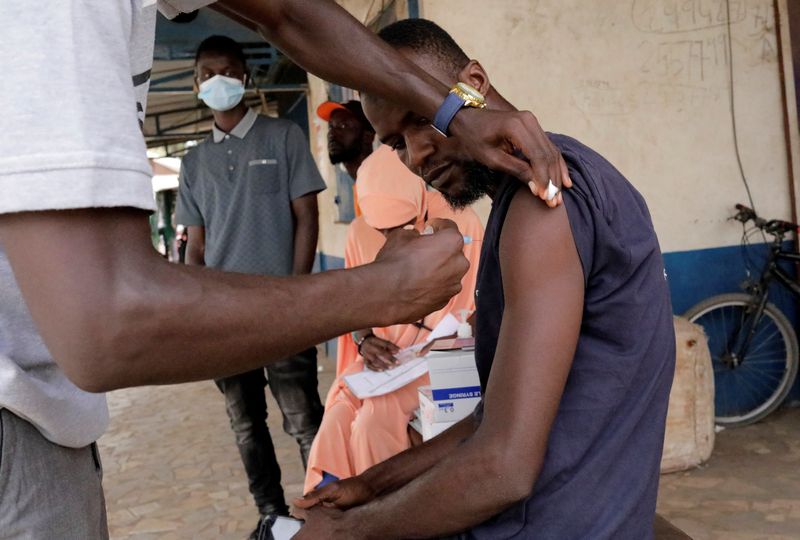 Vaccination campaign against COVID-19 in Banjul