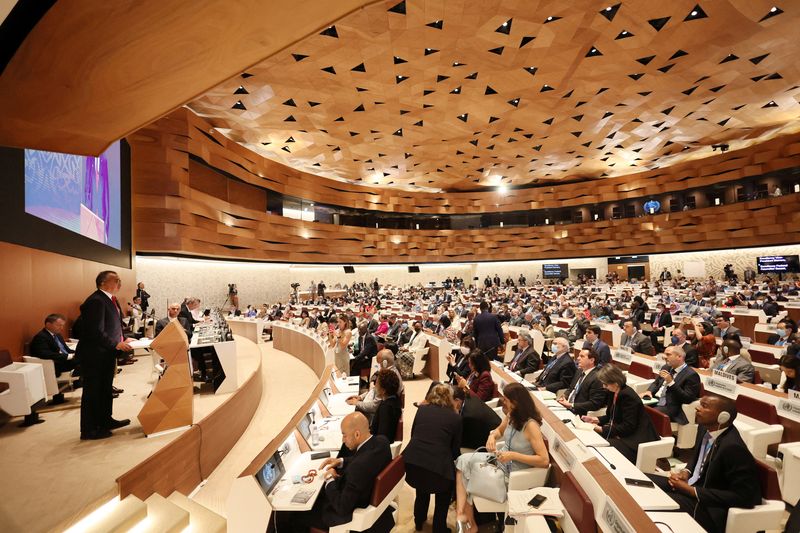 75th World Health Assembly at the United Nations in Geneva