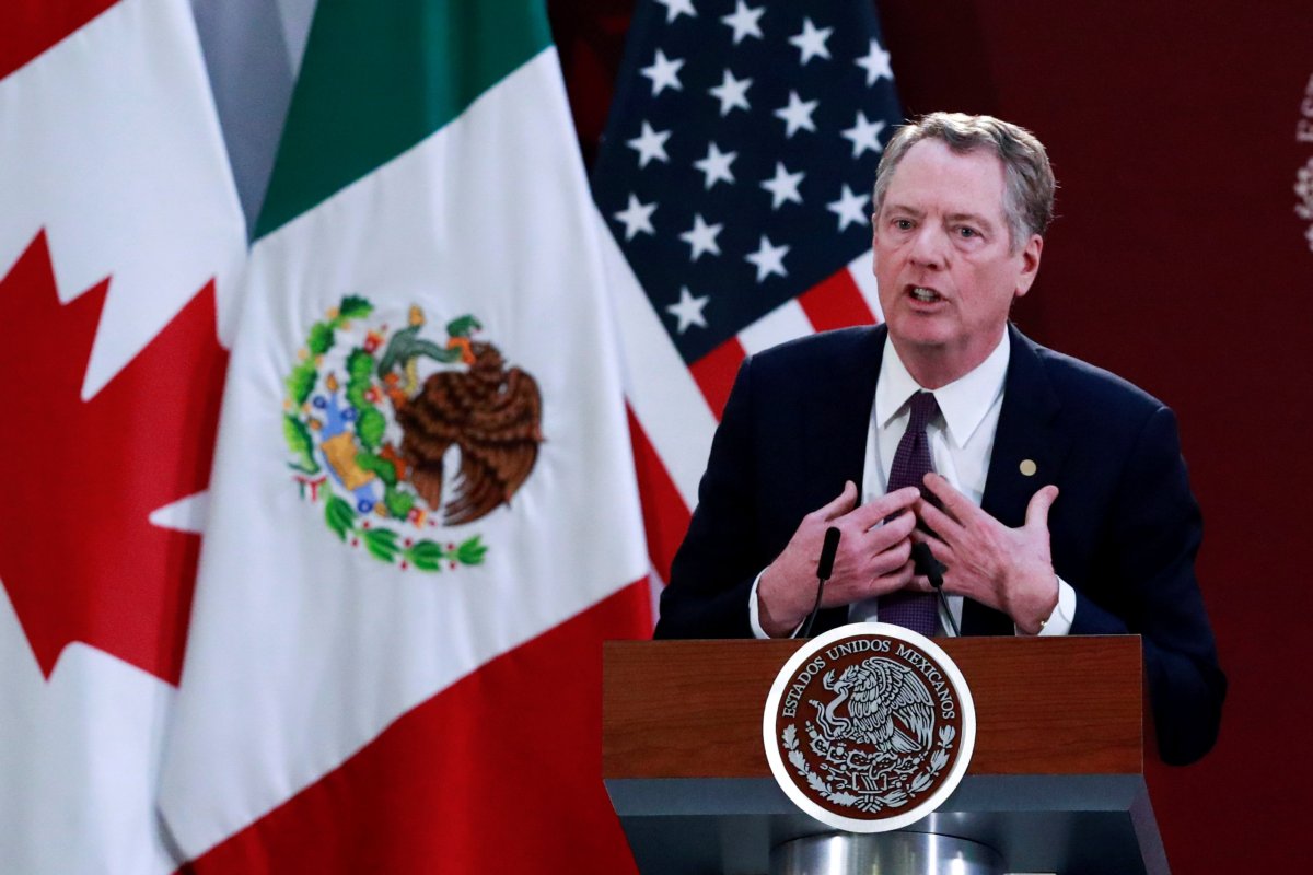 U.S.-Mexico-Canada Agreement (USMCA) signing in Mexico City