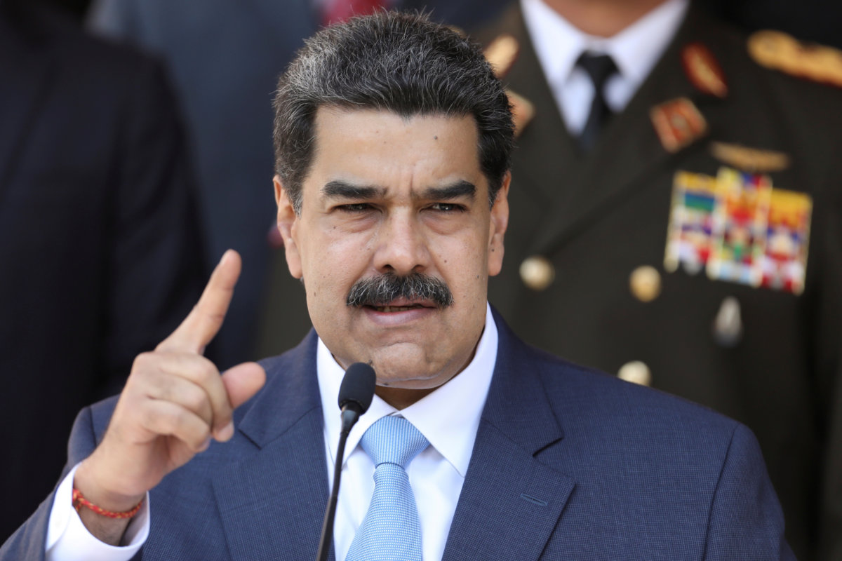 coFILE PHOTO: Venezuela’s President Maduro holds a news conference at