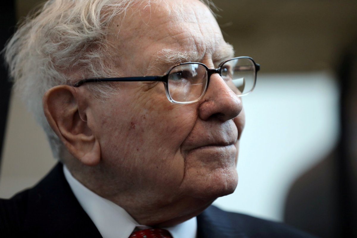 FILE PHOTO: Berkshire Hathaway Chairman Warren Buffett seen at the