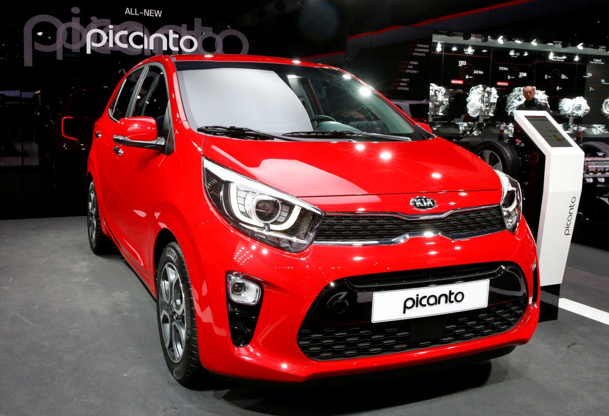 FILE PHOTO: A Kia Picanto car is seen during the