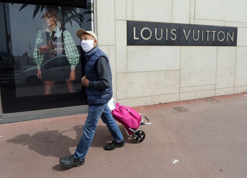 Sales drop at Vuitton owner LVMH as virus forces store closures - Metro US
