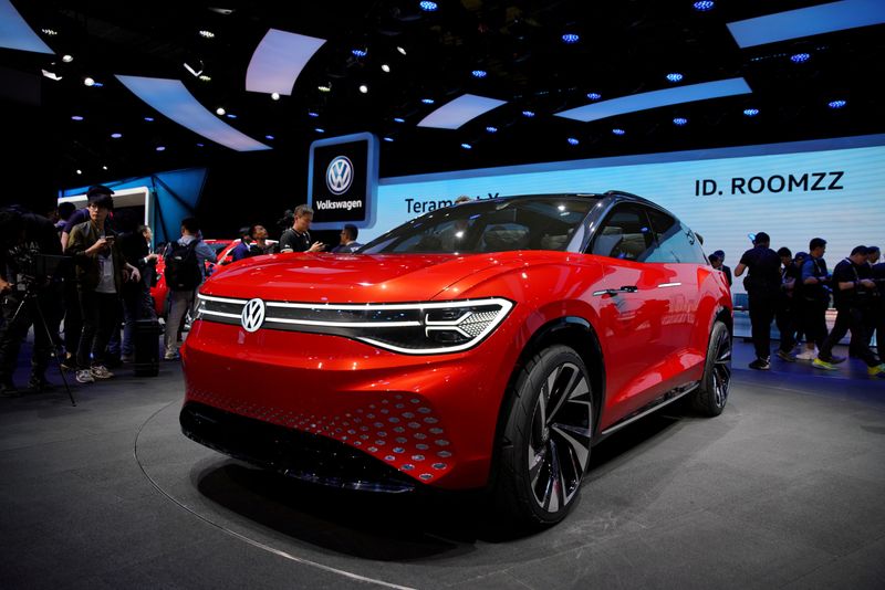 FILE PHOTO: Volkswagen concept electric SUV ID. ROOMZZ is presented