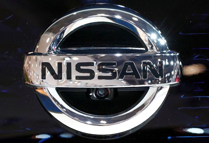 FILE PHOTO: FILE PHOTO: A Nissan logo is pictured at