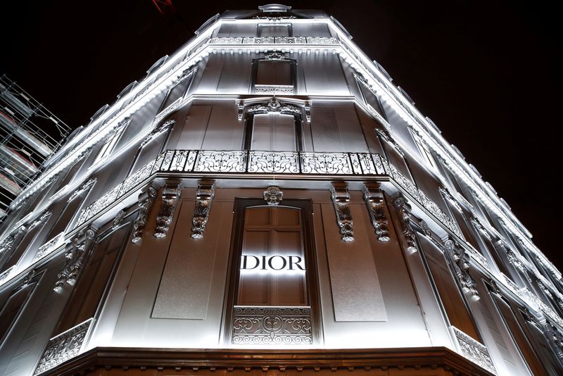 FILE PHOTO: A Dior store in Paris