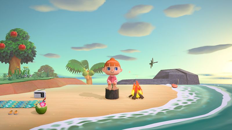 An undated screengrab from the game “Animal Crossing: New Horizons”