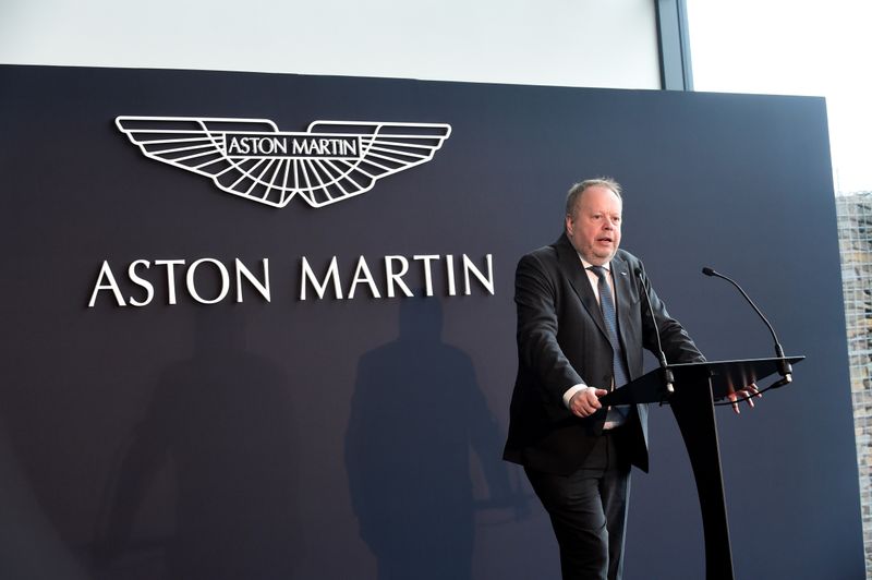Andy Palmer, President and Group CEO, Aston Martin Lagonda, speaks