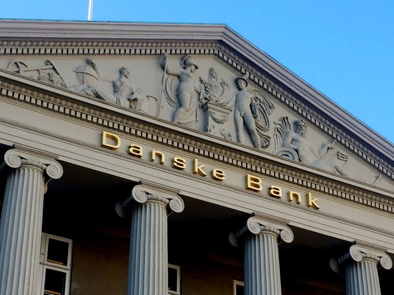 FILE PHOTO: General view of the Danske Bank building in