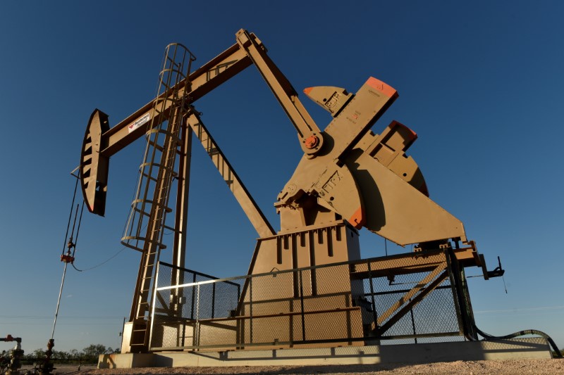 FILE PHOTO: A pump jack on a lease owned by