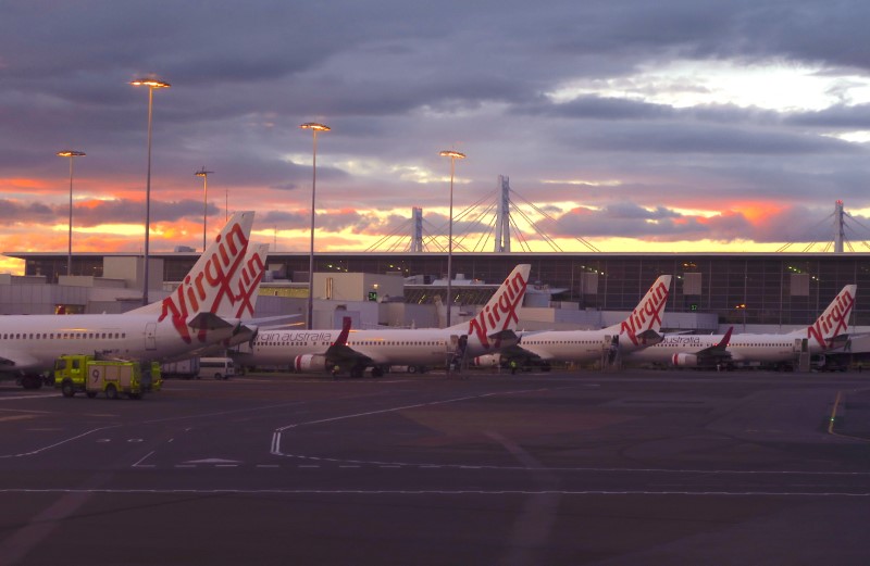 FILE PHOTO: FILE PHOTO: Aircraft from Australia’s second largest airline,