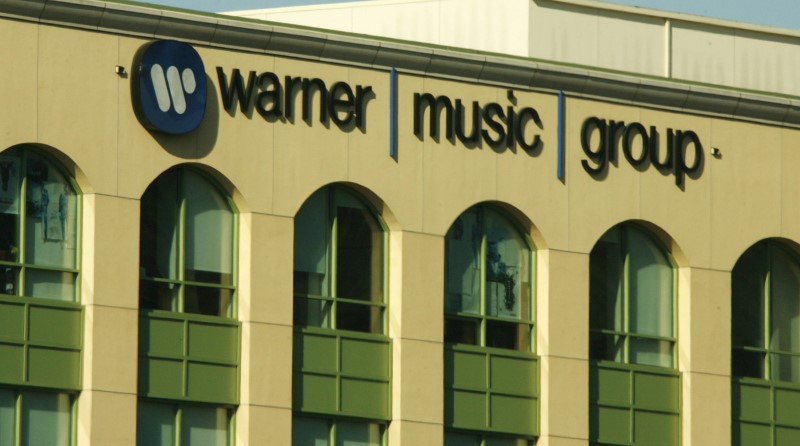 The headquarters of Warner Music Group is pictured in Burbank